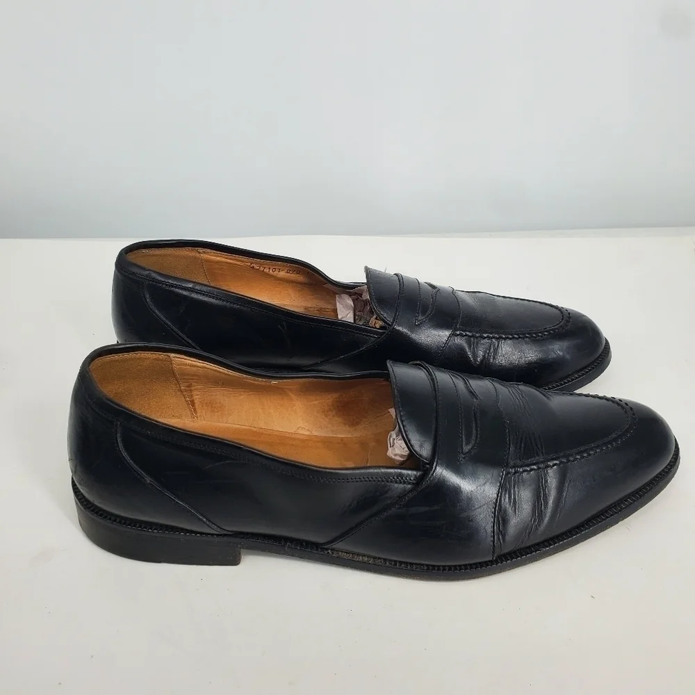 Paolo Mando Dress Shoe Men's 13 D Dani Loafers Black